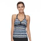 Women's Free Country Racerback Tankini Top, Size: Small, Med Blue