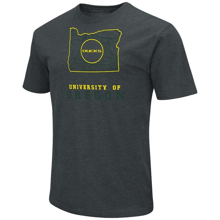 Men's Oregon Ducks State Tee, Size: Xxl, Dark Green