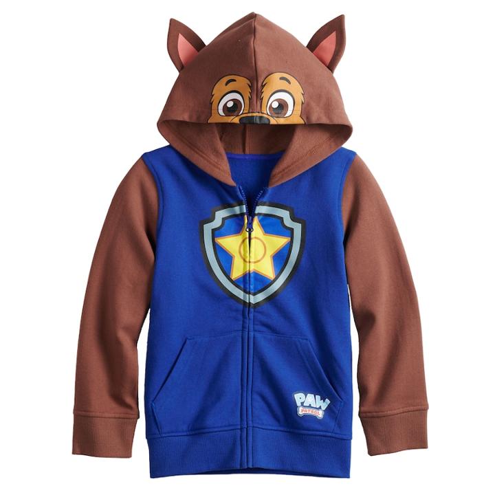 Boys 4-12 Jumping Beans&reg; Paw Patrol Chase Zip Hoodie, Size: 7, Blue