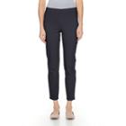 Women's Croft & Barrow&reg; Polished Pull-on Ankle Pants, Size: 16, Blue (navy)