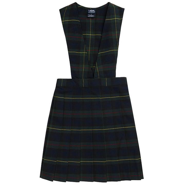 Girls 4-20 & Plus Size French Toast School Uniform Plaid Pleated Jumper, Girl's, Size: 10, Green Oth