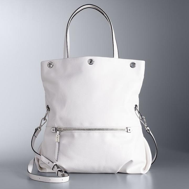 Simply Vera Vera Wang Tracy Tote, Women's, White