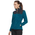 Women's Fila Sport&reg; Long Sleeve Fleece Jacket, Size: Xl, Dark Blue