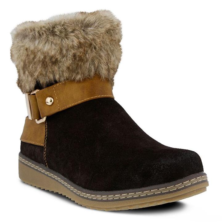 Spring Step Popsicle Women's Water-resistant Winter Boots, Size: 36, Dark Brown