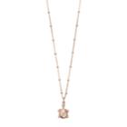 Lc Lauren Conrad Turtle Pendant Necklace, Women's, Light Pink