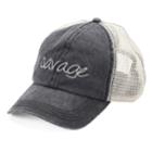 Women's So&reg; Savage Mesh Back Cap, Black