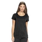 Women's Apt. 9&reg; Tunic Tee, Size: Small, Black