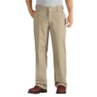 Dickies Relaxed Straight Comfort-waist Pants - Men, Size: 32x30, Dark Beige