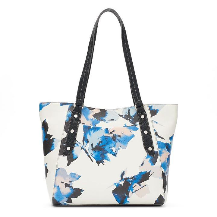 Chaps Adalyn Tote, Women's, White Oth
