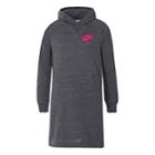 Girls 4-6x Nike Heathered Hooded Dress, Size: 6x, Grey Other