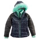 Girls 4-16 Free Country Boarder Heavyweight Jacket, Size: 5-6, Dark Grey