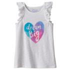 Girls 4-10 Jumping Beans&reg; Flutter Tank, Girl's, Size: 5, White