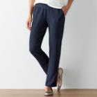 Petite Sonoma Goods For Life&trade; Fleece Straight-leg Pants, Women's, Size: Pxl Short, Dark Blue