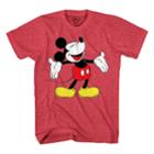 Boys 8-20 Disney Mickey Mouse Laughing Tee, Size: Xl, Med Red