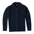 Girls 7-16 Chaps School Uniform Button-front Sweater, Girl's, Size: 8-10, Blue (navy)