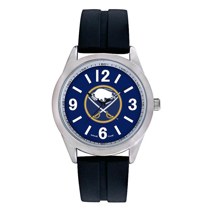 Game Time, Men's Buffalo Sabres Varsity Watch, Black