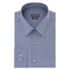 Men's Van Heusen Slim-fit Flex Collar Stretch Dress Shirt, Size: 17.5-32/33, Dark Blue