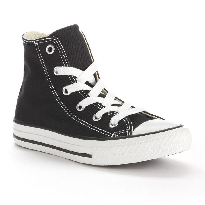 Kid's Converse All Star Sneakers, Size: 2, Black