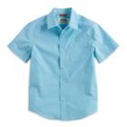 Boys 8-20 Urban Pipeline&reg; Max Wear Textured Button-down Shirt, Size: Medium, Turquoise/blue (turq/aqua)