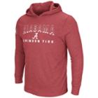 Men's Alabama Crimson Tide Thermal Hooded Tee, Size: Medium, Dark Red