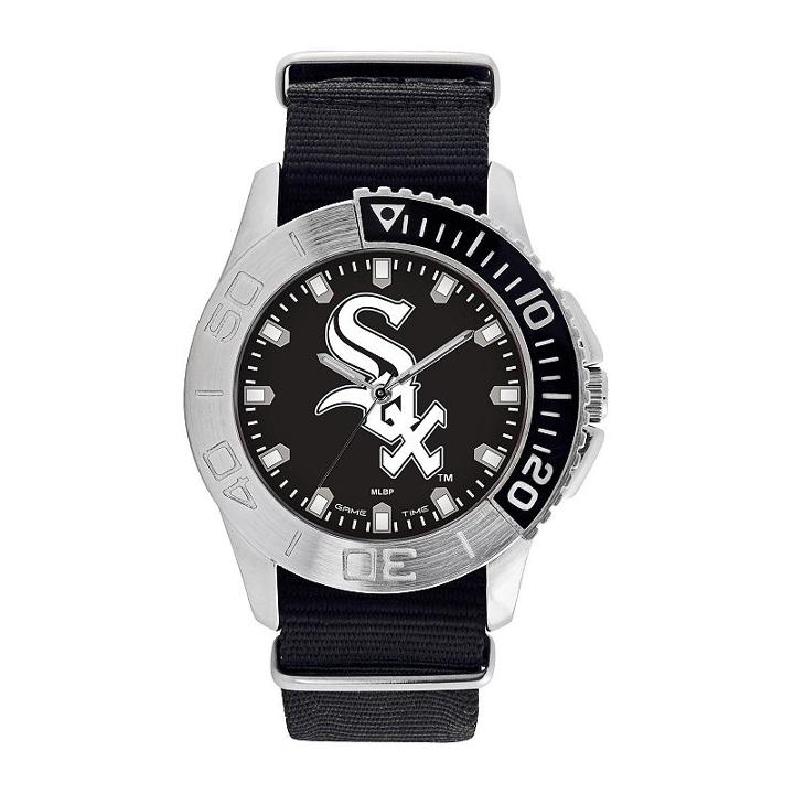 Men's Game Time Chicago White Sox Starter Watch, Black