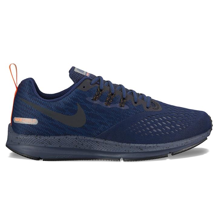 Nike Zoom Winflo 4 Shield Men's Water-resistant Running Shoes, Size: 9.5, Blue