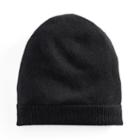 Women's Apt. 9&reg; Cashmere Beanie, Black