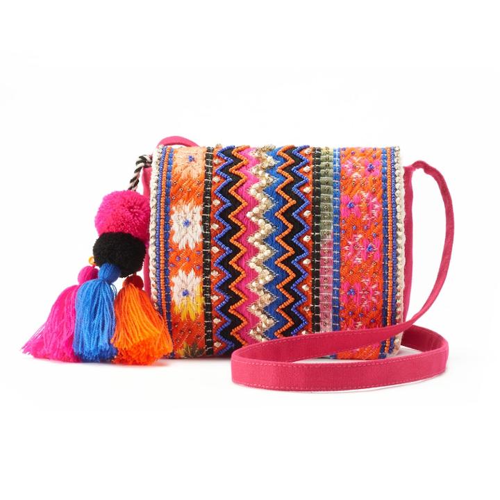 Madden Nyc Talley Woven Crossbody Bag, Women's, Med Orange