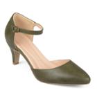 Journee Collection Bettie Women's High Heels, Size: Medium (6.5), Dark Green