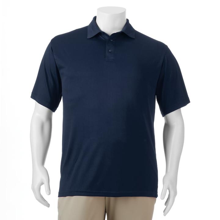 Big & Tall Champion Solid Performance Polo, Men's, Size: 3xl Tall, Blue (navy)