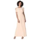 Chaps Chiffon Evening Gown - Women's, Size: 10, Pink