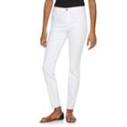 Juniors' So&reg; Perfectly Soft High-waisted Ankle Jeggings, Girl's, Size: 17, White Oth