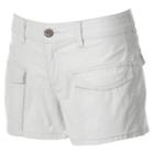 Juniors' Unionbay Tristin Ripstop Shortie Shorts, Girl's, Size: 7, White Oth