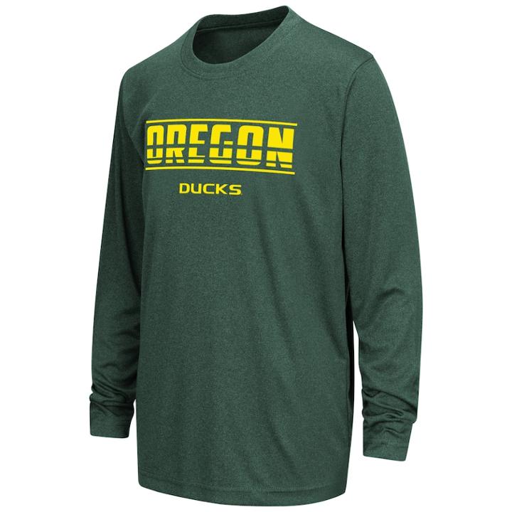 Boys 8-20 Oregon Ducks Drone Tee, Size: M(12/14), Dark Green