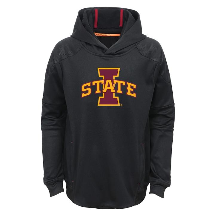 Boys 8-20 Iowa State Cyclones Mach Hoodie, Size: M 10-12, Black