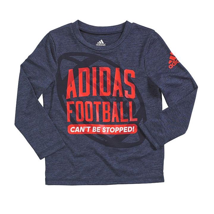 Boys 4-7x Adidas Climalite Sport Tee, Boy's, Size: 5, Blue (navy)