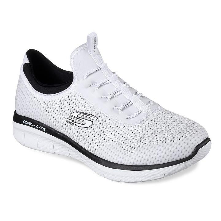 Skechers Synergy 2.0 Mirror Image Women's Sneakers, Size: 8.5 Wide, White Oth