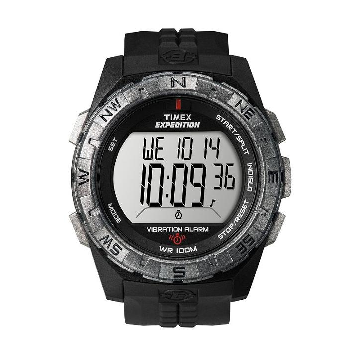 Timex Men's Expedition Digital Watch - T498519j, Black
