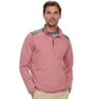 Men's Columbia Tryon Creek Classic-fit Quarter-zip Pullover, Size: Large, Dark Red
