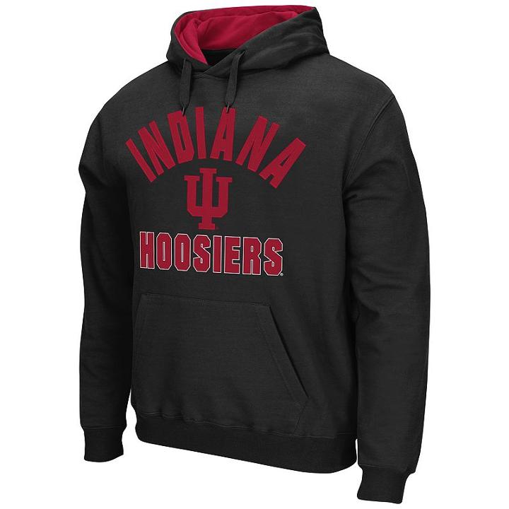 Men's Campus Heritage Indiana Hoosiers Hammer Hoodie, Size: Large, Dark Red