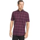 Big & Tall Van Heusen Flex Stretch Short Sleeve Button-down Shirt, Men's, Size: Xxl Tall, Purple Oth