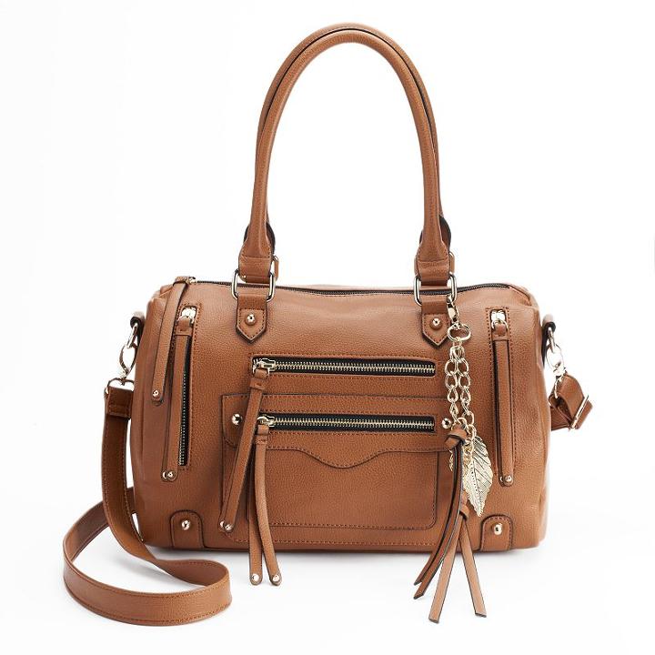 Apt. 9&reg; Ava Convertible Satchel, Women's, Brown Oth