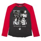 Boys 8-20 Rogue One: A Star Wars Story Raglan Tee, Boy's, Size: Xl, Med Pink