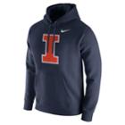Men's Nike Illinois Fighting Illini Club Hoodie, Size: Xl, Blue (navy)