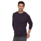 Men's Marc Anthony Slim-fit Soft-touch Modal Pullover Hoodie, Size: Large, Drk Purple