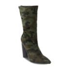 Olivia Miller Hollis Women's Camouflage Ankle Boots, Size: 7.5, Green Oth