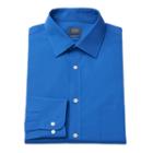 Men's Arrow Classic-fit Dress Shirt, Size: L-36/37, Blue