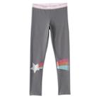 Girls 7-16 & Plus Size So&reg; Shiny Knee Leggings, Size: 14, Dark Grey