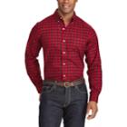 Men's Chaps Classic-fit Plaid Button-down Shirt, Size: Xxl, Red