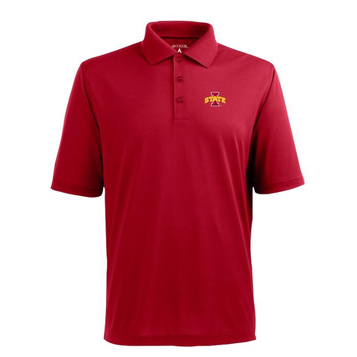 Men's Iowa State Cyclones Pique Xtra Lite Polo, Size: Small, Red